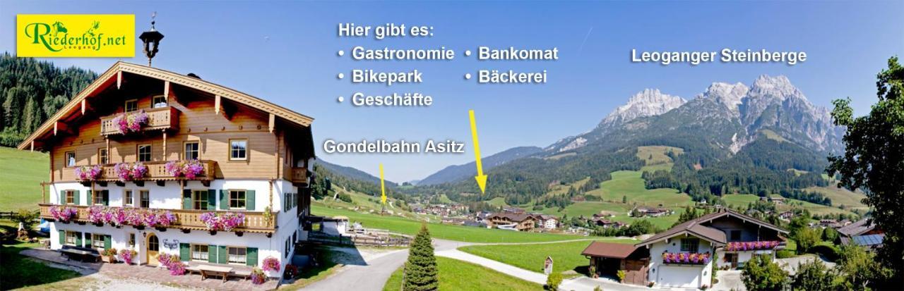 Riederhof Hotel Leogang Exterior foto